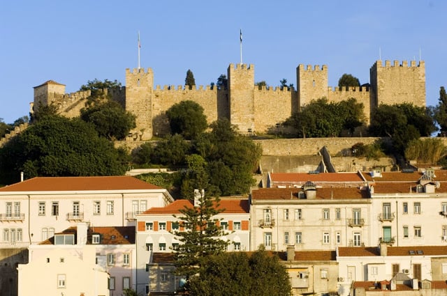 Castelo de São Jorge en Lisboa