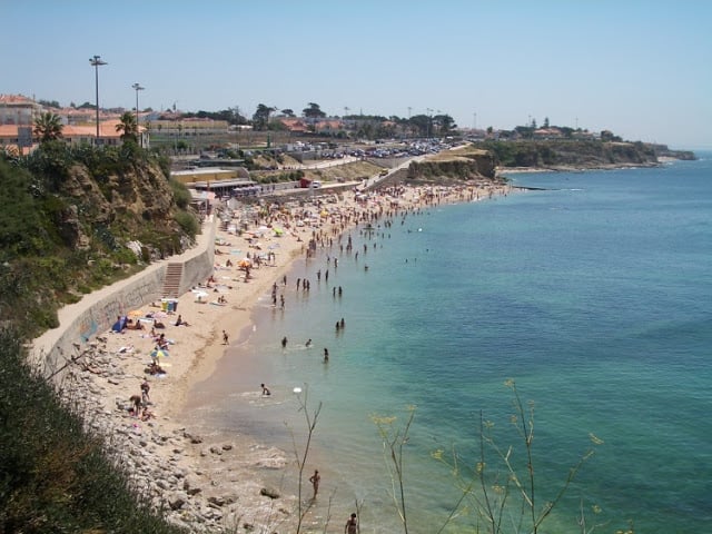 Praia de São Pedro do Estoril en Portugal