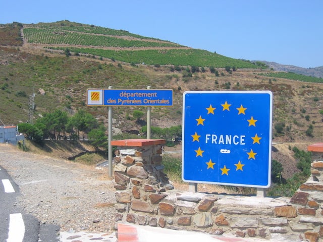 Frontera de Francia