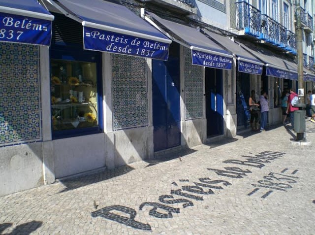 Pastelería de Belém en Lisboa
