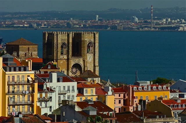 Sé de Lisboa en Portugal