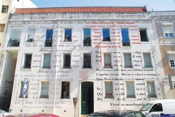 Casa Fernando Pessoa en Lisboa