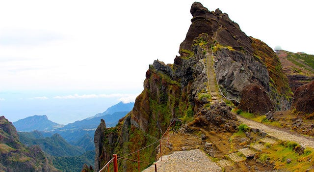 Pico do Areeiro en la Isla de Madeira