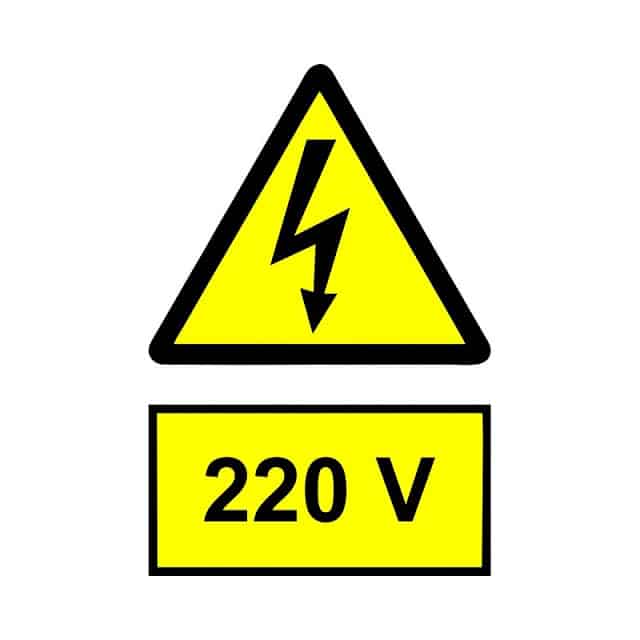 Corriente eléctrica de 220 V en Lisboa