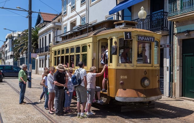 Línea 1 del tranvía de Oporto
